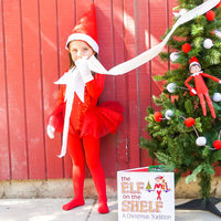 RED Elf on the Shelf inspired Romper