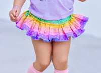 Pastel Rainbow Dot EASTER Bloomer Skirt