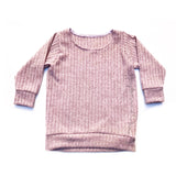 Pink & Grey Blend Sweater