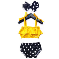 Yellow Canary Baby Doll Top