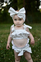 Arctic White Baby Doll Top