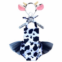Cow Inspired Romper