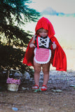 Little Red Riding Hood Inspired Romper