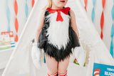 Dr. Seuss inspired CAT in the HAT Romper