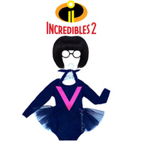 Edna Mode Incredibles 2 Inspired Romper