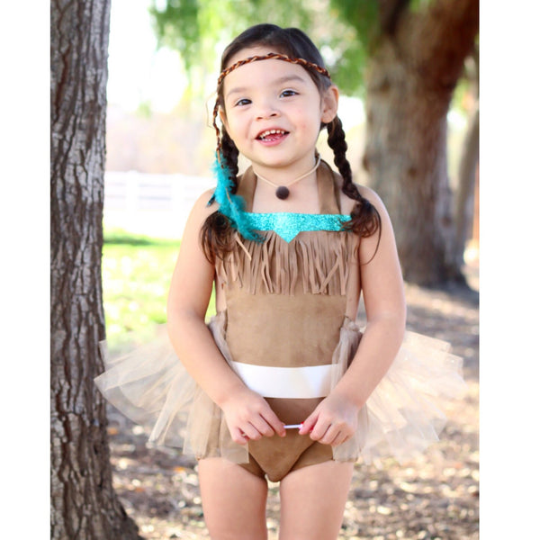 Pocahontas inspired Princess Romper