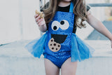 Sparkle "Cookie Monster" Romper
