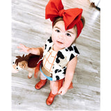 Red "Woody" Toy Story Inspired Romper