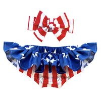 Lrg American Flag Bloomer Skirt