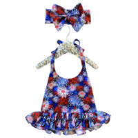 FiReWoRk Ruffled Halter Top