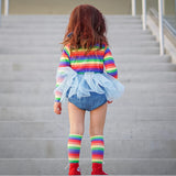 Rainbow Stripe Leo "Chucky"