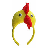 Yellow Chicken Head Band