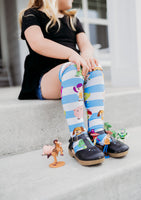 Toy Story Stripes inspired Knee High Socks