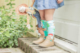 Toy Story Teal inspired Knee High Socks