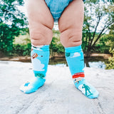 Toy Story Blue inspired Knee High Socks