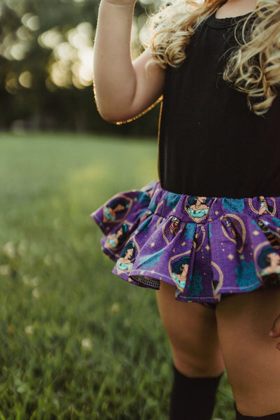 Princess Jasmine Purple Bloomer Skirt