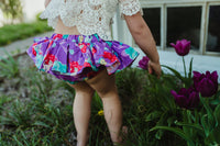 Purple Ariel Bloomer Skirt