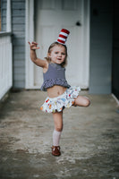 Dr. Seuss Tiny Stripes Bloomer Skirt
