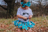 Blue Moana Bloomer Skirt