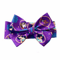 Princess Jasmine Purple Head Wrap