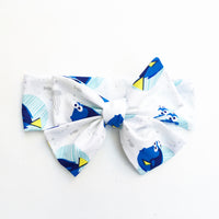 White Finding Dory Head Wrap