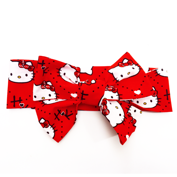 Red Hello Kitty Head Wrap