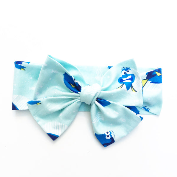 Light Blue Dory Head Wrap