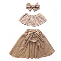 Brown Sugar Cape Skirt