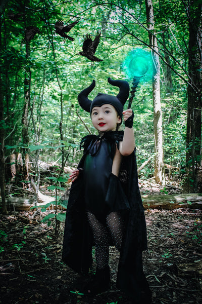 Maleficent Inspired Feather Cape – JaydenandOlivia