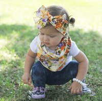 Autumn Floral Infinity Scarf