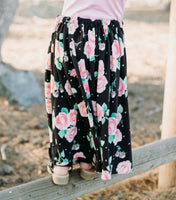 Midnight Rose Maxi Skirt