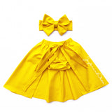 Yellow Canary Cape Skirt