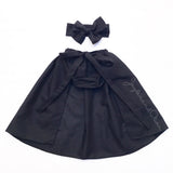 Black Onyx Cape Skirt