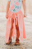 Coral Cape Skirt
