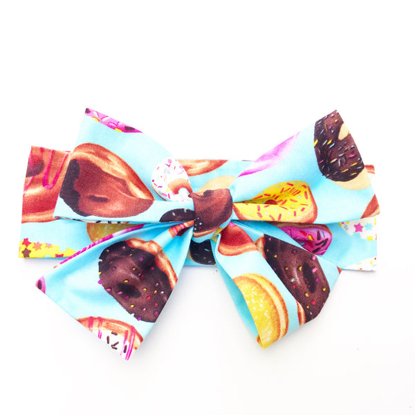 Colorful Donuts Head Wrap