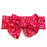 Red Rodeo Head Wrap