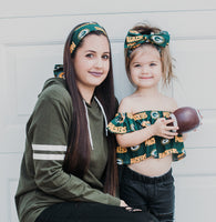 GreenBay Packers Mommy & Me Head Wrap SET
