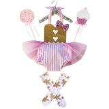 Pink Heart Gingerbread Girl Romper