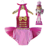 Hot Pink and GOLD NutCracker Romper