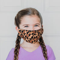 (KIDS) Cheetah Face Mask