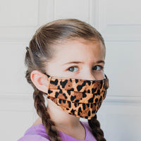 (KIDS) Cheetah Face Mask