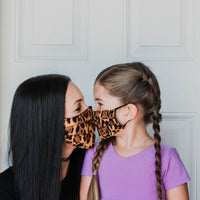 (KIDS) Cheetah Face Mask