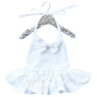Arctic White "That Bow Though" Top