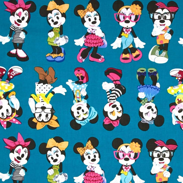 (KIDS)Teal Career Minnie Face Mask