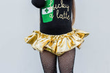 GOLD Metallic Bloomer Skirt