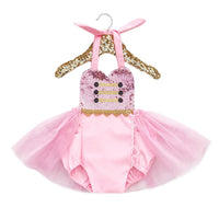 Baby Pink NutCracker Romper~