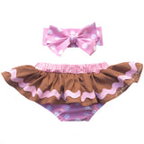 Baby Pink Gingerbread Bloomer Skirt