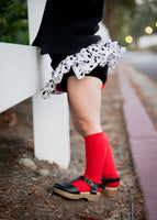 Red/Black Cruella DeVil Bloomer Skirt