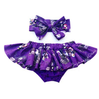 Purple Nightmare Before Xmas Bloomer Skirt