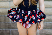 "IT" Stripes Bloomer Skirt